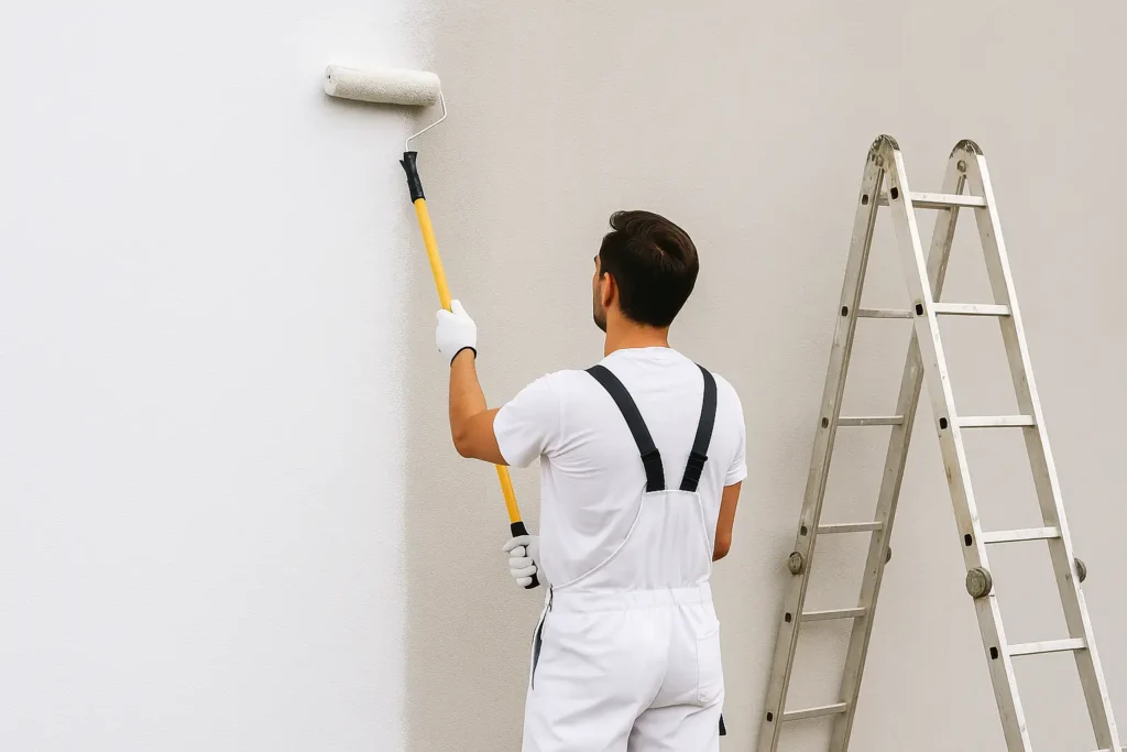 pintura exterior en Santiago